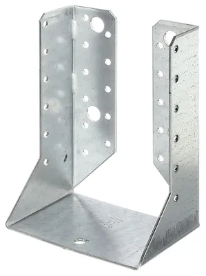 Zdjęcie produktu dla Alberts 837525 Kołek do belki, typ B, zestaw dla rzemieślników, ocynkowany metodą Sendzimira, 100 x 140 mm, zestaw 50 sztuk