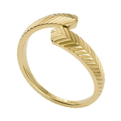 Produktbild von Harlow Ring für Damen von Fossil aus Edelstahl, vergoldet
