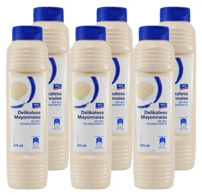 Produktbild von aro Delikatess Mayonnaise (10 x 0,875L)