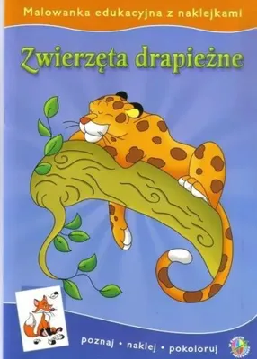 Produktbild von Malowanki edukacyjne - Zwierzęta drapieżne
