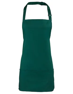 Obrázek produktu pro Premier Workwear PR159 | Zástěra 2 v 1 60x62 cm - Barva: Khaki (přibližně Pantone 7536C) - Rozměr: 60 x 62 cm