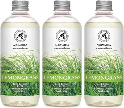 Image de Parfums à la citronnelle 3 x 500 ml Longue durée
