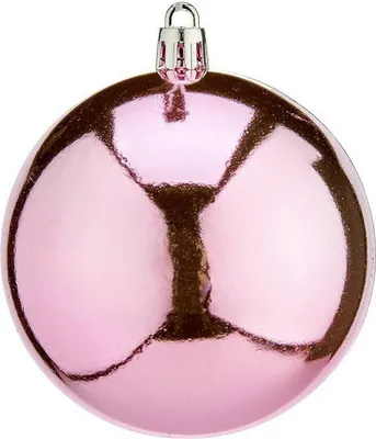 Immagine prodotto di Baubles per albero di Natale Ø 8 cm 16 pezzi Plastica rosa 8 x 9 x 8 cm