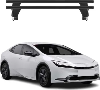 Obrázok produktu pre Základňa strešného nosiča Menabo pre Toyotu Prius V 2022-2025 hliníková čierna 2ks