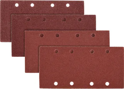 Produktbild von Navaris 25x Klett Schleifpapier rechteckig für Schwingschleifer - 40-100 Körnung 93x187mm Schleifblätter für Holz Holzwerkstoffe Spanplatte Metall