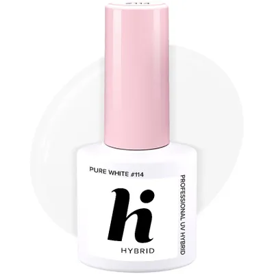 Obrázek produktu pro Hi Hybrid Hybridní lak č. 114 Pure White 5ml