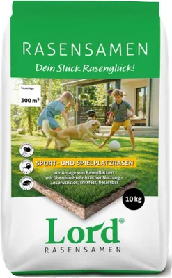 Produktbild von Lord Rasensamen Sport- und Spielplatzrasen 10 kg