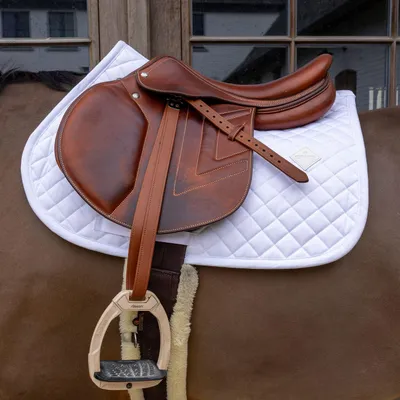 Immagine prodotto di Sottosella Kentucky Horsewear Skin Friendly con pelle di agnello Diamand