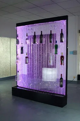 Produktbild von Led Wasser Wand Bar Regal Säule Wassersäulen Theke Regale Designer Beleuchtet