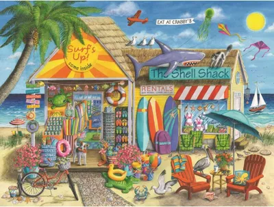 Immagine prodotto di Ravensburger - Puzzle Surf stand - 1500 dielov