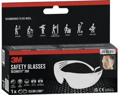 Produktbild von 3M Schutzbrille SecureFit SF200CC1