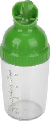 Obrázok produktu pre 200 ml šalátový dressing Shaker Bez BPA Zabráňte úniku šalátového dressingu Jar s vekom pre KitchenGreen