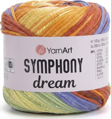 Zdjęcie produktu dla Yarn Art Symphony Dream 3103 Przędza dziewiarska