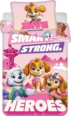 Zdjęcie produktu dla Pościel do łóżeczka Paw Patrol 558 baby 100x135, 40x60 cm