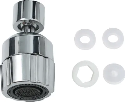 Produktbild von sanicomfort Wasserspar-Küchenbrause Luxus mit Kugelgelenk, M22x1 IG M24x1 AG