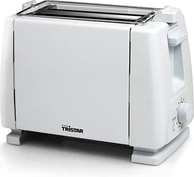 Immagine prodotto di Tristar BR-1009 Toaster - 2 Scheibe(n) - Weiß - Drehregler - 650 W - 840 g - 144 Stück(e) (BR-1009)
