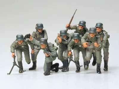 Obrázek produktu pro Tamiya 1:35 WWII Fig. set Dtsch. Infantry (8)