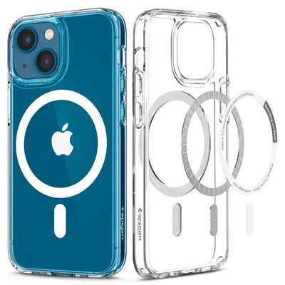 Obrázok produktu pre Spigen Ultra Hybrid Mag biely kryt na iPhone 13 (ACS03528)