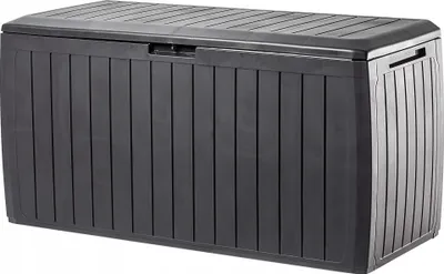 Obrázok produktu pre Záhradný úložný box - Box na terasu a balkón - Objem 290 l - Pre vonkajšie použitie - Bronzová farba