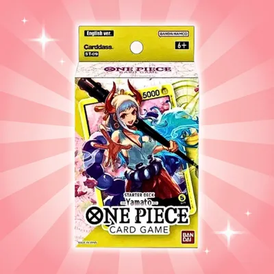 Productafbeelding van One Piece Card Game – Startdek Yamato ST-09 | Engelse versie + Heartforcards® transportbescherming