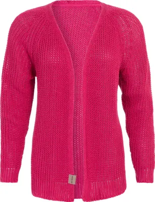 Produktbild von Knit Factory Daisy Kurze Strickjacke - Fuchsia - 40/42