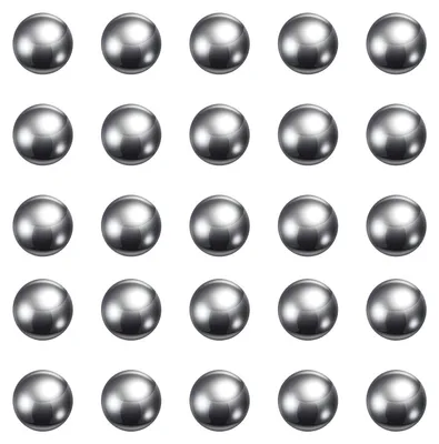 Präzisionskugeln 6 mm, 200 Stück, G200, Edelstahl 201