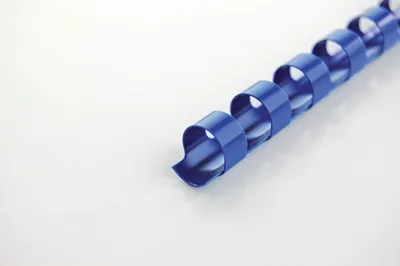 Obrázok produktu pre GBC Comb A4 21R 6Mm Blue (100), Modrá, 25 listy, Polyvinylchlorid (PVC), A4, 100 kusov