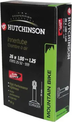 Produktbild von Hutchinson CV656901 28' Schlauch 'Air Light', 700x20-25C, SV 48 mm, schwarz