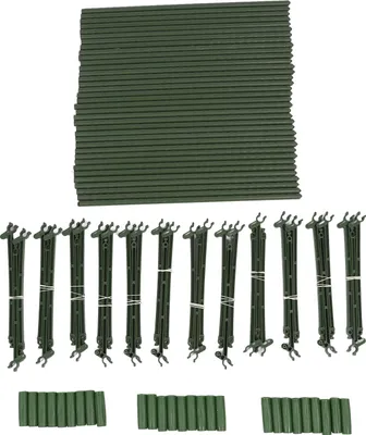 Image de 3Pcs Tomato Cage Triangular Heavy Duty Tomatoes Plant Stakes Support Cages Trellis for Garden and Pots Indoor and Outdoor 160cm/63.0in