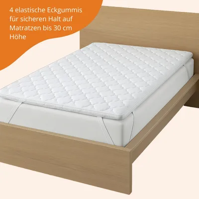 Produktbild von orthopädischer Gelschaum Topper, 100x200 cm, für alle Matratzen, mit Memory Effekt, sleepling