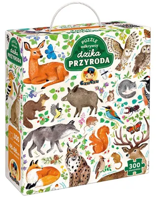 Obrázok produktu pre Puzzle s 300 dielikmi Objavitelia Divoká príroda CzuCzu