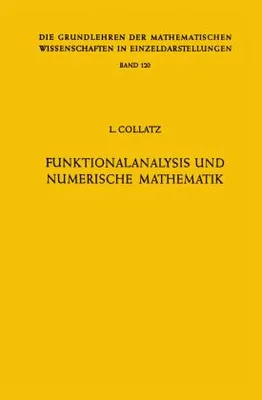 Obrázek produktu pro Funktionalanalysis und Numerische Mathematik