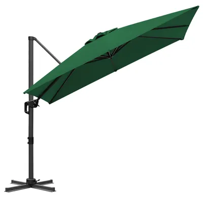 Produktbild von Faziango Marktschirm Grün – Sonnenschutz für Terrasse und Balkon, stabil & wetterfest