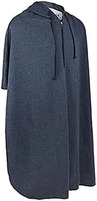 Productafbeelding van Rolstoel Cape - Warme omslagdoek - Buitenactiviteiten - Slip-on design - Groot formaat - Paarsblauw