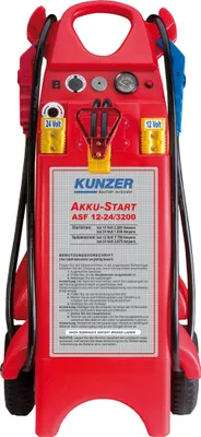 Produktbild von Kunzer AKKU-Start fahrbar 12V 3200A, 24V 1600A ASF12-24/3200