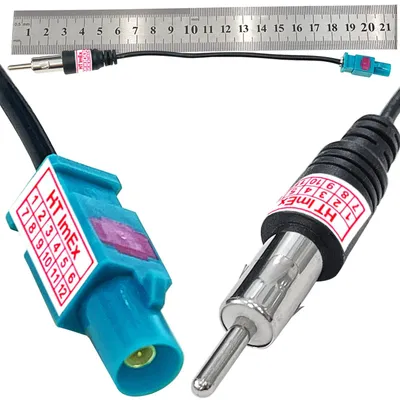 Produktbild von Antennenadapter Fakra -> DIN passiv, Antenne > Radioanschluss Adapter kabel