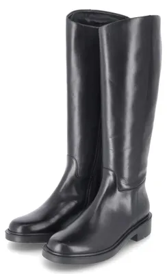 Image de Bottes pour femmes Högl, en cuir lisse noir, taille 41