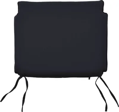 Zdjęcie produktu dla Poduszka siedziska 48cm x 50cm do krzesła sztaplowanego Bari / Cosenza czarna