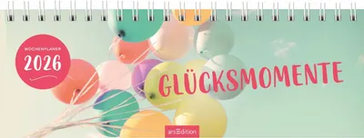 Produktbild von Tischkalender Glücksmomente 2026