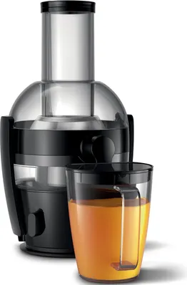 Produktbild von Rohsaftzentrifuge HR1855 800W, schwarz, 1 Geschwindigkeit,