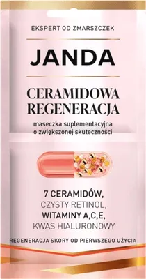 Obrázok produktu pre JANDA Ceramide Regeneration Supplement Mask, 2x4 ml