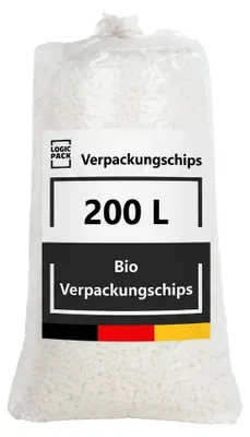 Produktbild von Verpackungschips 200l - leichte Polsterchips und 100% biologisch abbaubar