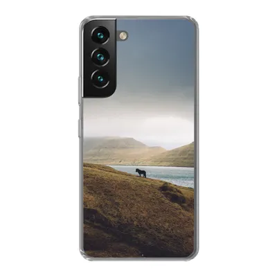 Produktbild von MuchoWow® Handyhülle Schutzhülle Hülle für Samsung Galaxy S22 Plus Pferd - Berg - Landschaft Silikon Softcase Handy Hülle - Schutzabdeckung