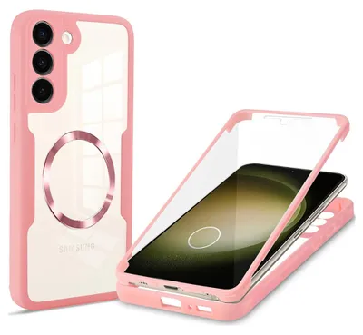 Obrázok produktu pre Techsuit ColorVerse 360 – ochrana obrazovky + puzdro na Samsung Galaxy S23 Plus – ružový