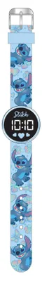 Produktbild von Accutime Uhr Stitch LED rund mit austauschbarer Batterie