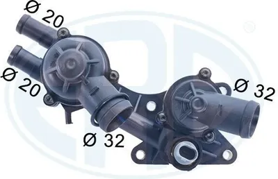 Produktbild von ERA Thermostat Kühlmittel 87°C für VW Golf V Schrägheck (1K1) TOURAN (1T1, 1T2) Passat Variant (3C5) GOLF PLUS (5M1, 521) für AUDI A3 Sportback (8PA)