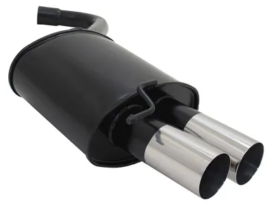 Produktbild von Novus Sportauspuff für BMW E90 / E91 2x76mm RL-Design Endschalldämpfer mit ABE