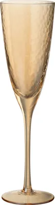 Produktbild von J-Line Champagnerglas Glas Goldfarben