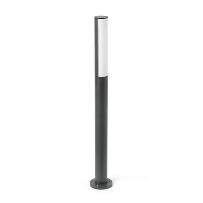 Produktbild von Faro 75523, Außensockel-/Pfostenbeleuchtung, Dunkles Grau, Aluminium, IP54, I, 8 W