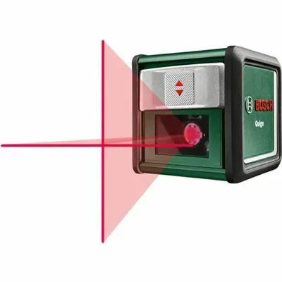 Produktbild von Bosch Quigo, 10 m, 0,8 mm/m, 4°, Rot, Bezugspegel, Schwarz, Grün, Rot